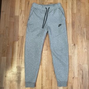 Nike tech fleece joggers, gray, size XS